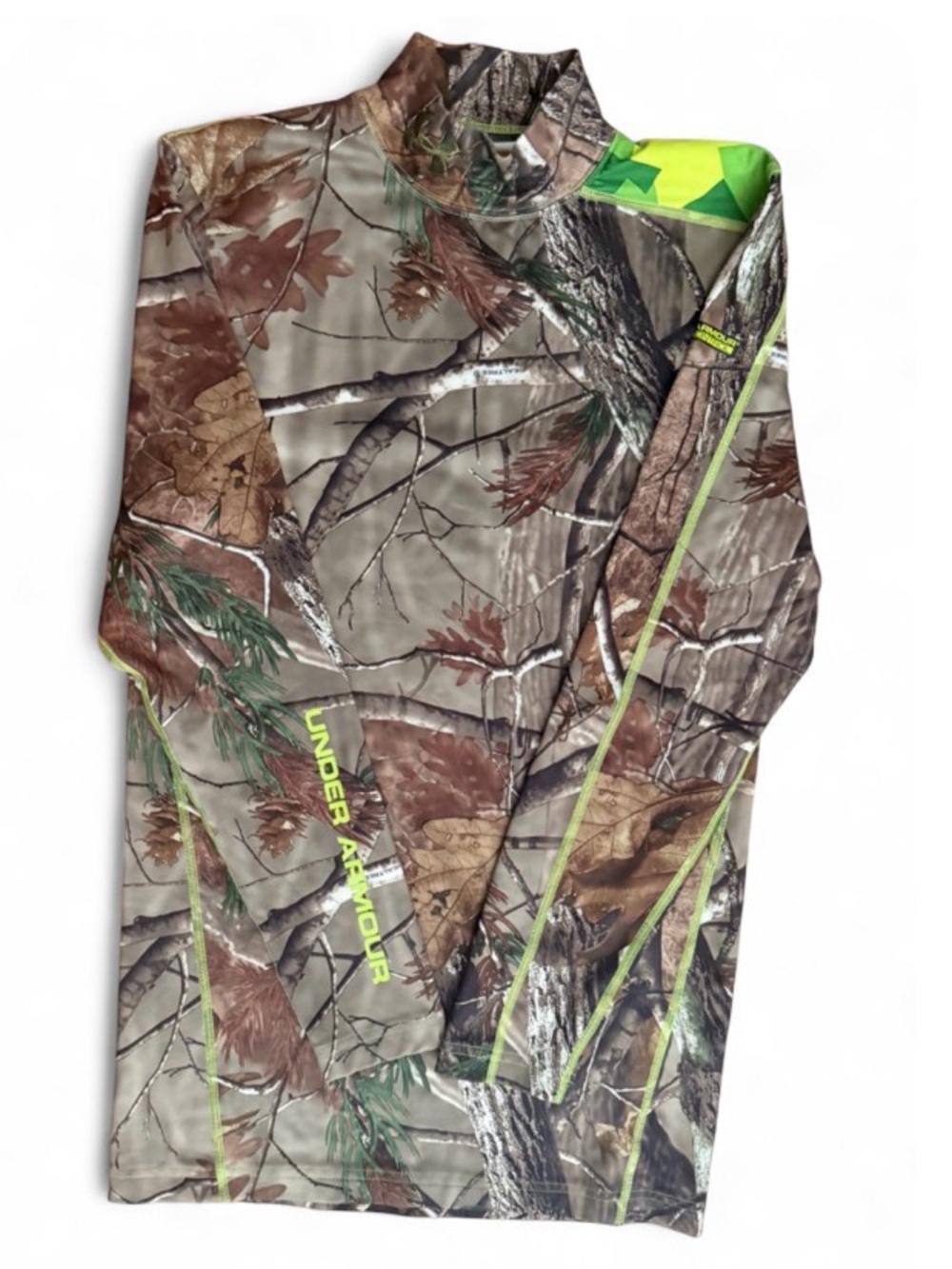 Under Armour ColdGear Scent Control Camo Shirt M